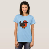 Niedlich Vermilion Flycatcher T-Shirt (Vorne ganz)