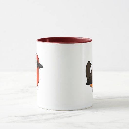 Niedlich Vermilion Flycatcher Tasse (Zentrum)
