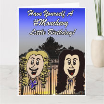 Niedlich Versailles Cartoon Happy Birthday Card