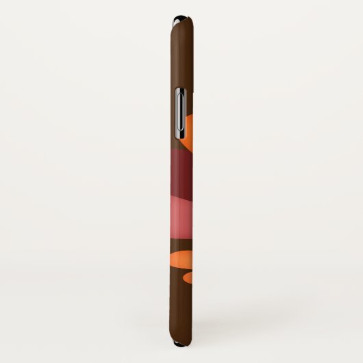 Niedlich verschlingen Sie Truthahn addieren Case-Mate iPhone Hülle (Hinten/Rechts)