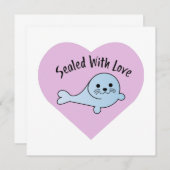 Niedlich versiegelt mit Liebe (Vorne/Hinten)