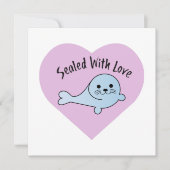 Niedlich versiegelt mit Liebe (Vorderseite)