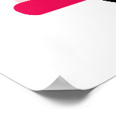 Niedlich Vespa Scooter Ciao Bella Poster (Ecke)