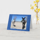 Niedlich Vet School Graduate Western Ranch Farm DV Karte (Gelbe Blume)