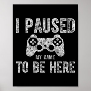 Niedlich-Video-Gamer-Shirt lustig, ich habe mein S Poster