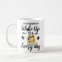 Niedlich viel Wow! Dogecoin Meme Hodl