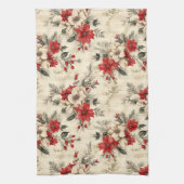 Niedlich Vintag Inspiriert Weihnachtsküche Handtuc Geschirrtuch (Vertikal)