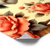 Niedlich Vintag Schnauzer Poster (Ecke)