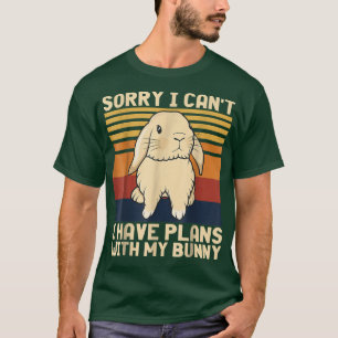 Niedlich Vintag tut mir leid, dass ich keine Pläne T-Shirt