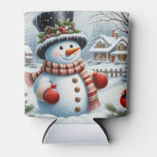 Niedlich, Vintag/Whimsischer Weihnachts-/Wintersch Dosenkühler