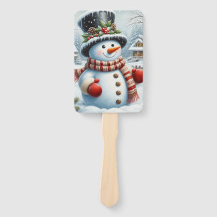 Niedlich, Vintag/Whimsischer Weihnachts-/Wintersch Fächer
