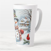 Niedlich, Vintag/Whimsischer Weihnachts-/Wintersch Milchtasse (Rechte Ecke)