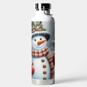 Niedlich, Vintag/Whimsischer Weihnachts-/Wintersch Trinkflasche