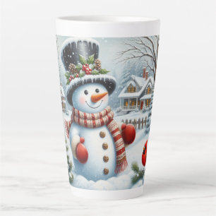 Niedlich, Vintage/Whimsical Weihnachten/Winter Sch Milchtasse