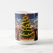 Niedlich Vintages Weihnachten Kaffeetasse (Mittel)
