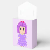 Niedlich Violet Girl Danke Geschenkschachtel (Geöffnet)