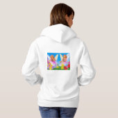 Niedlich Vivid Fairies Hoodie (Schwarz voll)