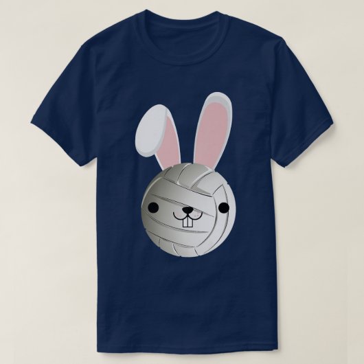 Niedlich Volleyball Bunny Funny Funny Kids Boys Gi T-Shirt (Design vorne)