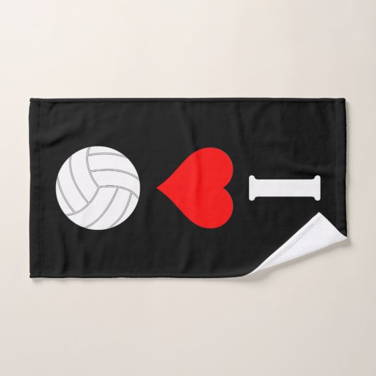 Niedlich Volleyball Lover Badhandtuch Set (Handtuch)
