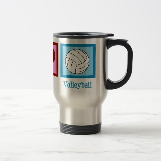 Niedlich Volleyball Reisebecher (Rechts)