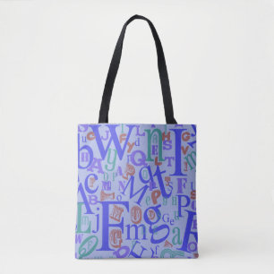 Niedlich Von A bis Z Alphabet Fun Design Tasche