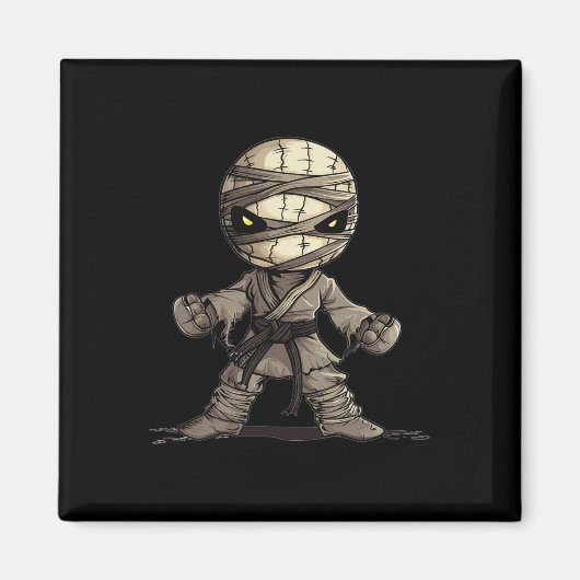 Niedlich Voodoo Doll Karate Magnet (Vorne)