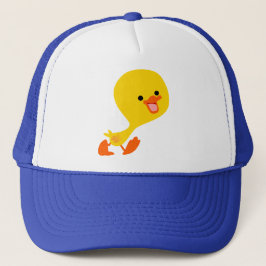 Niedlich Walking Cartoon Duckling Hat Truckerkappe