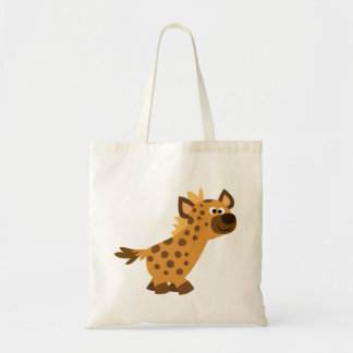 Niedlich Walking Cartoon Hyena Tragetasche