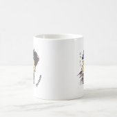 Niedlich Wall Monster Nurikabe - Spaß Yokai Kaffeetasse (Mittel)