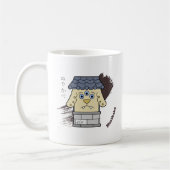 Niedlich Wall Monster Nurikabe - Spaß Yokai Kaffeetasse (Links)