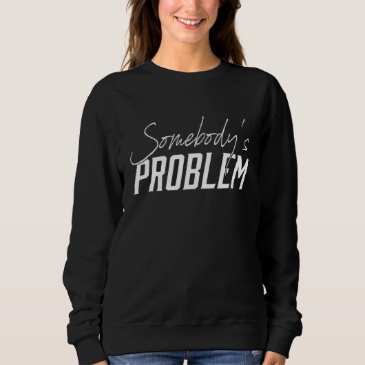 Niedlich Wallen Merch Somones Problem Outfit 1 Sweatshirt (Vorderseite)
