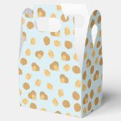 Niedlich Walnut Nut Pattern Pastellblau Geschenkschachtel (Geöffnet)