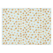 Niedlich Walnut Nut Pattern Pastellblau Tischdecke (Vorderseite (Horizontal))