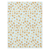 Niedlich Walnut Nut Pattern Pastellblau Tischdecke (Vorderseite)