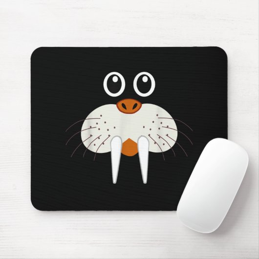 Niedlich Walrus Animal Costume Funny Halloween Mousepad (Mit Mouse)