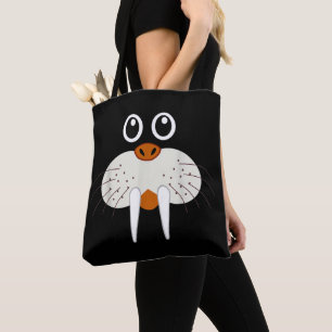 Niedlich Walrus Animal Costume Funny Halloween Tasche