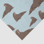 Niedlich Walrus Pattern Seidenpapier (Ausschnitt)