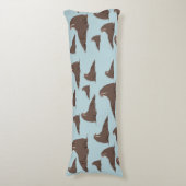 Niedlich Walrus Pattern Seitenschläferkissen (Vorderseite Vertikal)