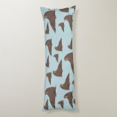 Niedlich Walrus Pattern Seitenschläferkissen (Rückseite (Vertikal))