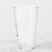 Niedlich Walrus Simple Line Illustration Individue Glas (Links)