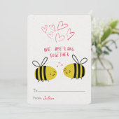 Niedlich waren wir lange zusammen Valentinstag-Kla (Stehend Vorderseite)