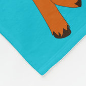 Niedlich wärmen Sie Fleecedecke (Ecke)