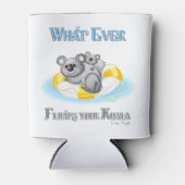 NIEDLICH Was auch immer Ihren Koala schweben lässt Dosenkühler (Vorderseite)