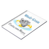 NIEDLICH Was auch immer Ihren Koala schweben lässt Notizblock (Linke Seite)