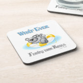 NIEDLICH Was auch immer Ihren Koala schweben lässt Untersetzer (Linke Seite)