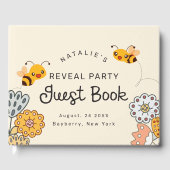 Niedlich, was es sein wird, ein Party zur Aufdecku Gästebuch (Vorderseite)