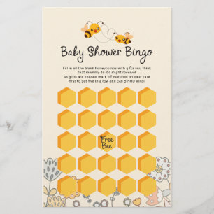 Niedlich Was wird es sein, Baby Shower Bingo Game