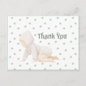 Niedlich Watercolor Baby Einfach Danke Postcard Postkarte (Vorderseite)