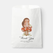 Niedlich Watercolor Igel Babydusche Vielen Dank Geschenktütchen (Vorderseite)