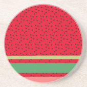 Niedlich Watermelon Frucht Küche Getränkeuntersetzer (Vorne)